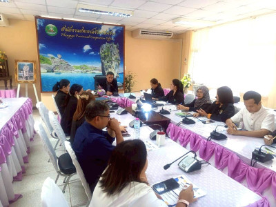 ประชุมชี้แจงโครงการแนวทางพัฒนาบุคลากรสหกรณ์ภายใต้แผนงานยุทธศาสตร์ “การเกษตรสร้างมูลค่า” ประจำปีงบประมาณ 2569 โดยมีนายสุวิทย์ เวียงกมล สหกรณ์จังหวัดพังงาเป็นประธานการประชุม ณ สำนักงานสหกรณ์จังหวัดพังงา อำเภอเมือง จังหวัดพังงา ... พารามิเตอร์รูปภาพ 1